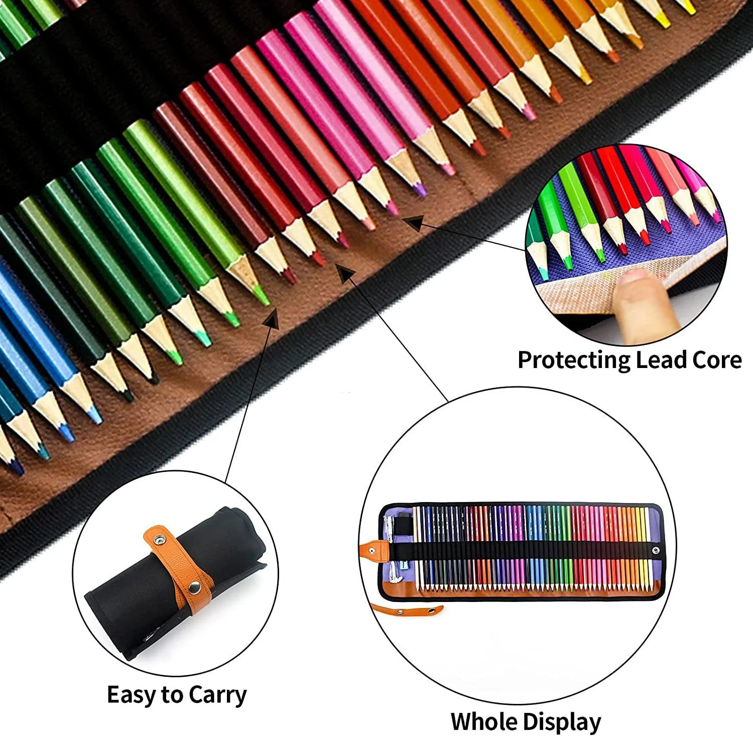 Gambar produk WEBOW Set Pensil Warna Color Pencils Drawing Painting 50 PCS - XP033