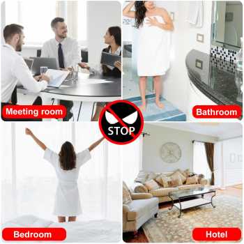 Gambar produk Desslo Alat Deteksi Kamera Tersembunyi Infrared Anti Spy Alarm - S001