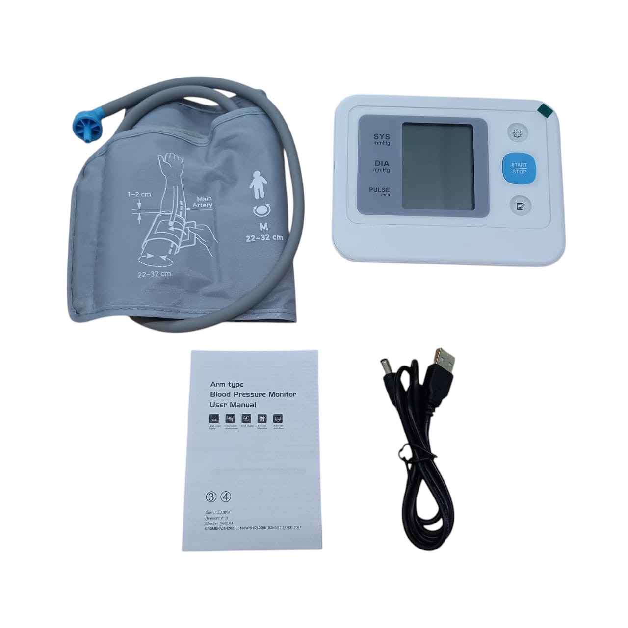 Gambar produk YONER Tensimeter Digital Pengukur Tekanan Darah Battery Power - YK-BPA3