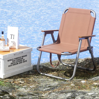 Patio Kursi Lipat Outdoor Camping Portable Oxford 600D Folding Chair - PT144