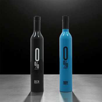 Gambar produk Deco Payung Lipat Buka Tutup Manual Desain Botol Wine Anti UV 97cm - YS06