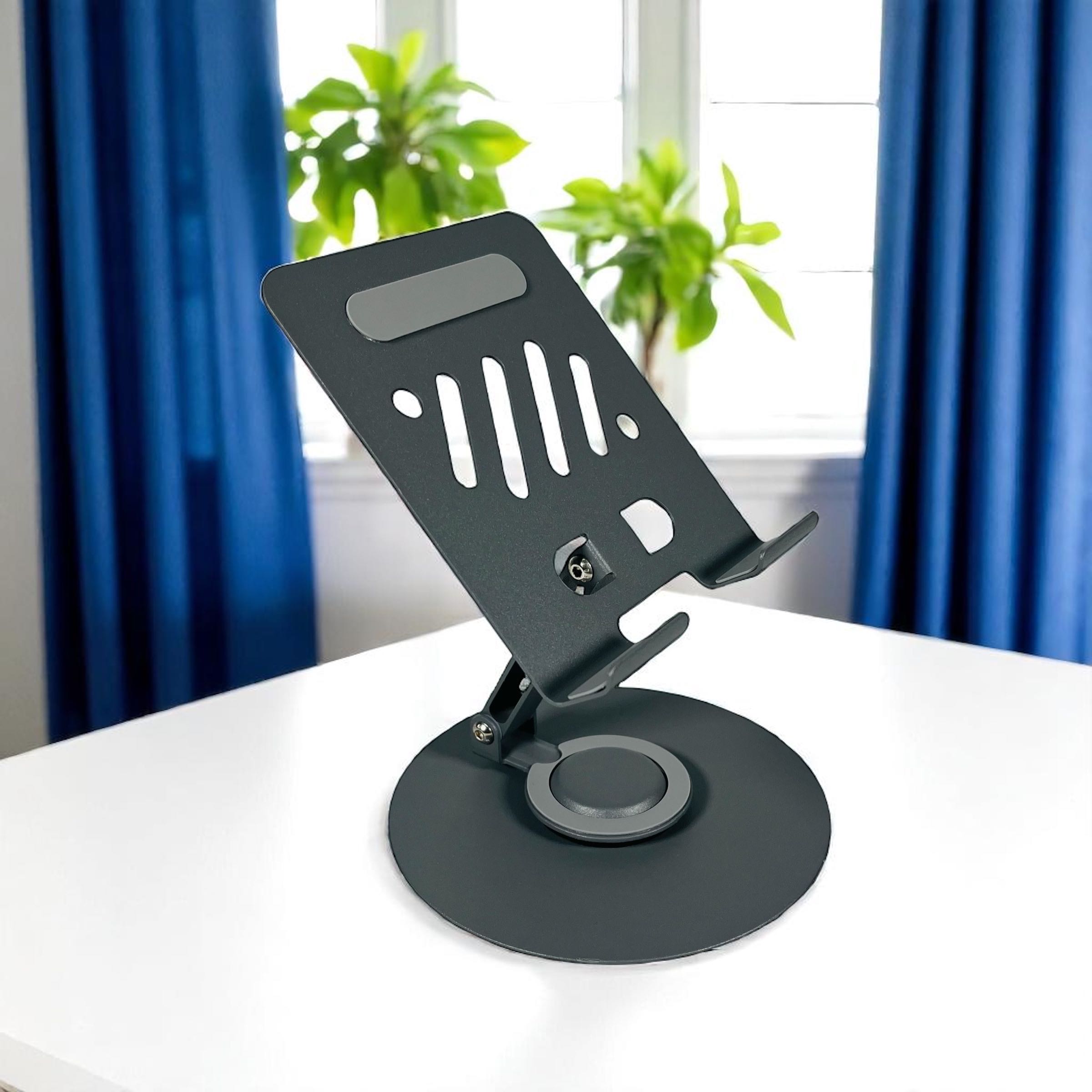 Gambar produk VIKEFON Tablet Holder Stand Foldable 360 Rotation Aluminium Foldable - P50