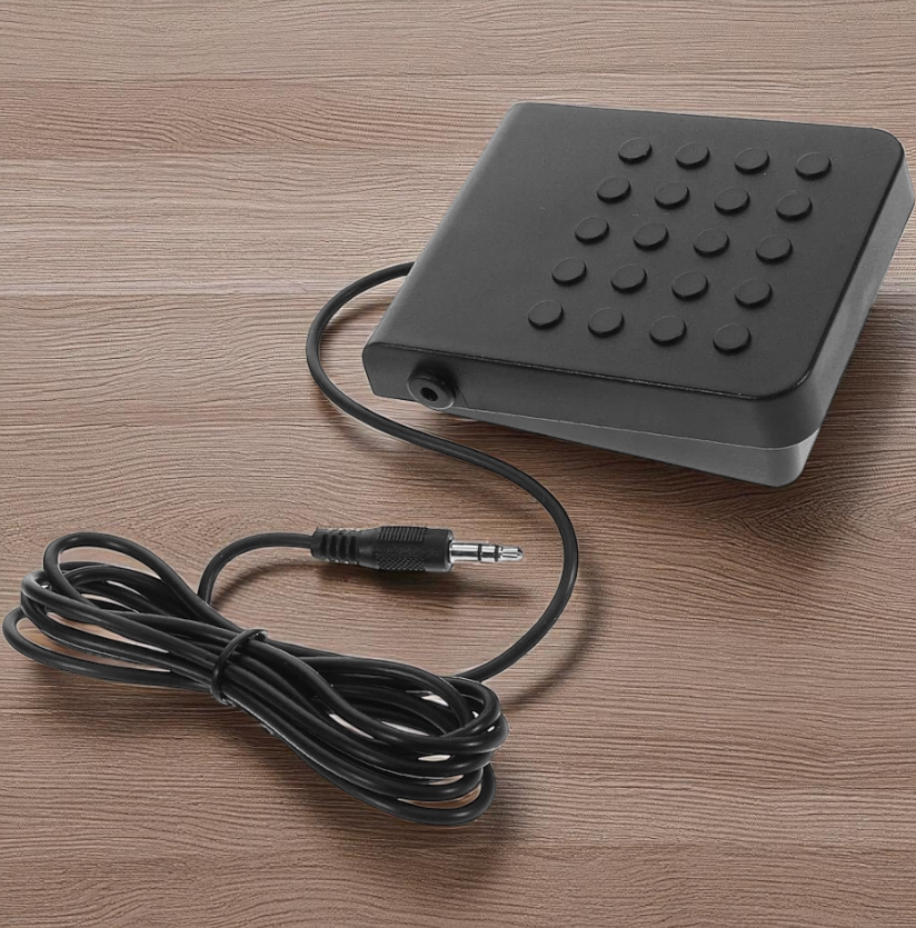 Gambar produk GOOJODOQ Pedal Sustain Damper Piano Keyboard Controller MIDI 3.5mm - PL-01B