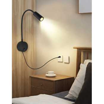 Gambar produk LEDSONLINE Lampu Baca LED Reading Lamp Warm White 3W with Switch - LED10