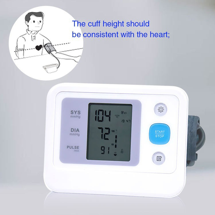 Gambar produk YONER Tensimeter Digital Pengukur Tekanan Darah Battery Power - YK-BPA3