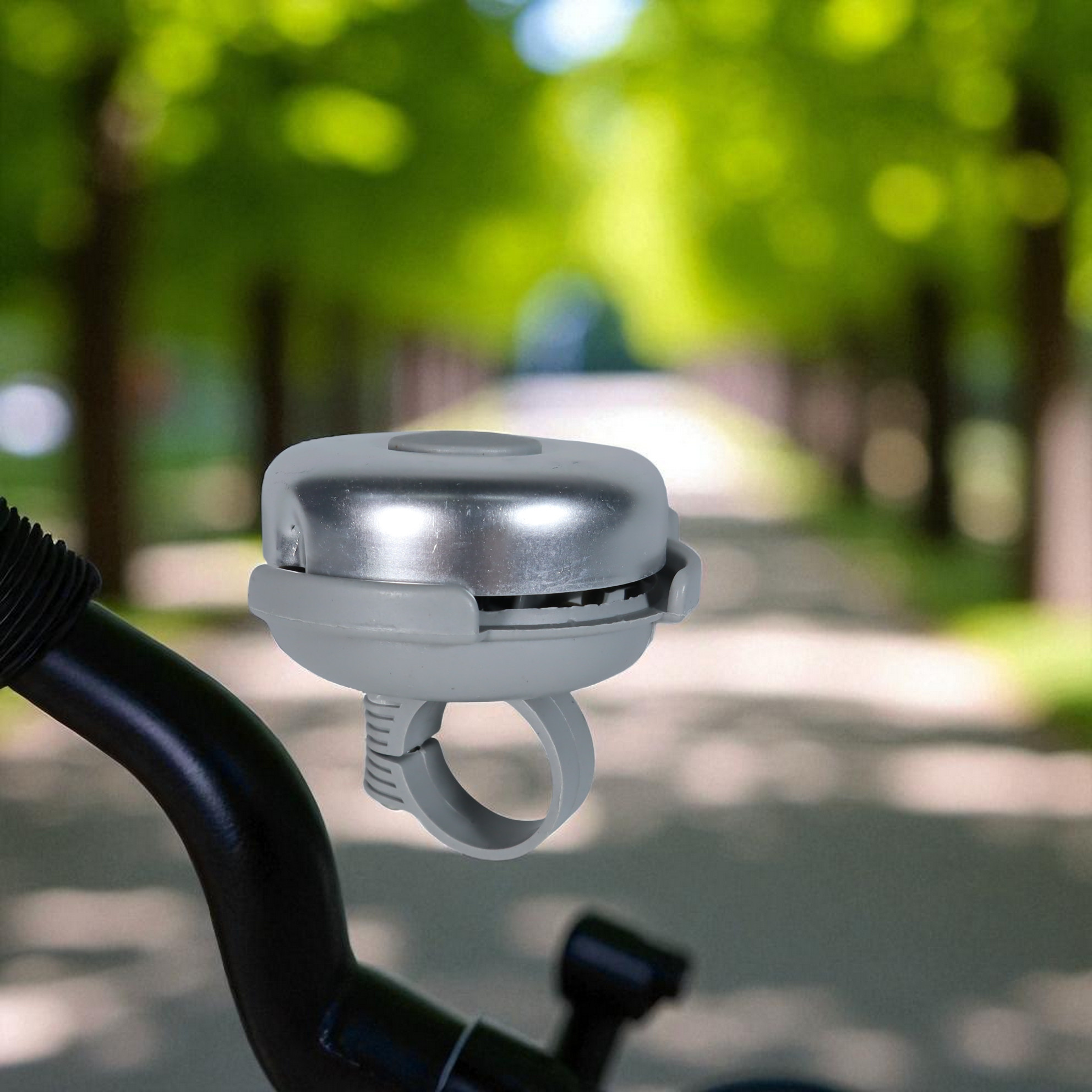 Gambar produk TaffSPORT Bell Sepeda Handlebar Safety Cycling Ring Horn - COO5