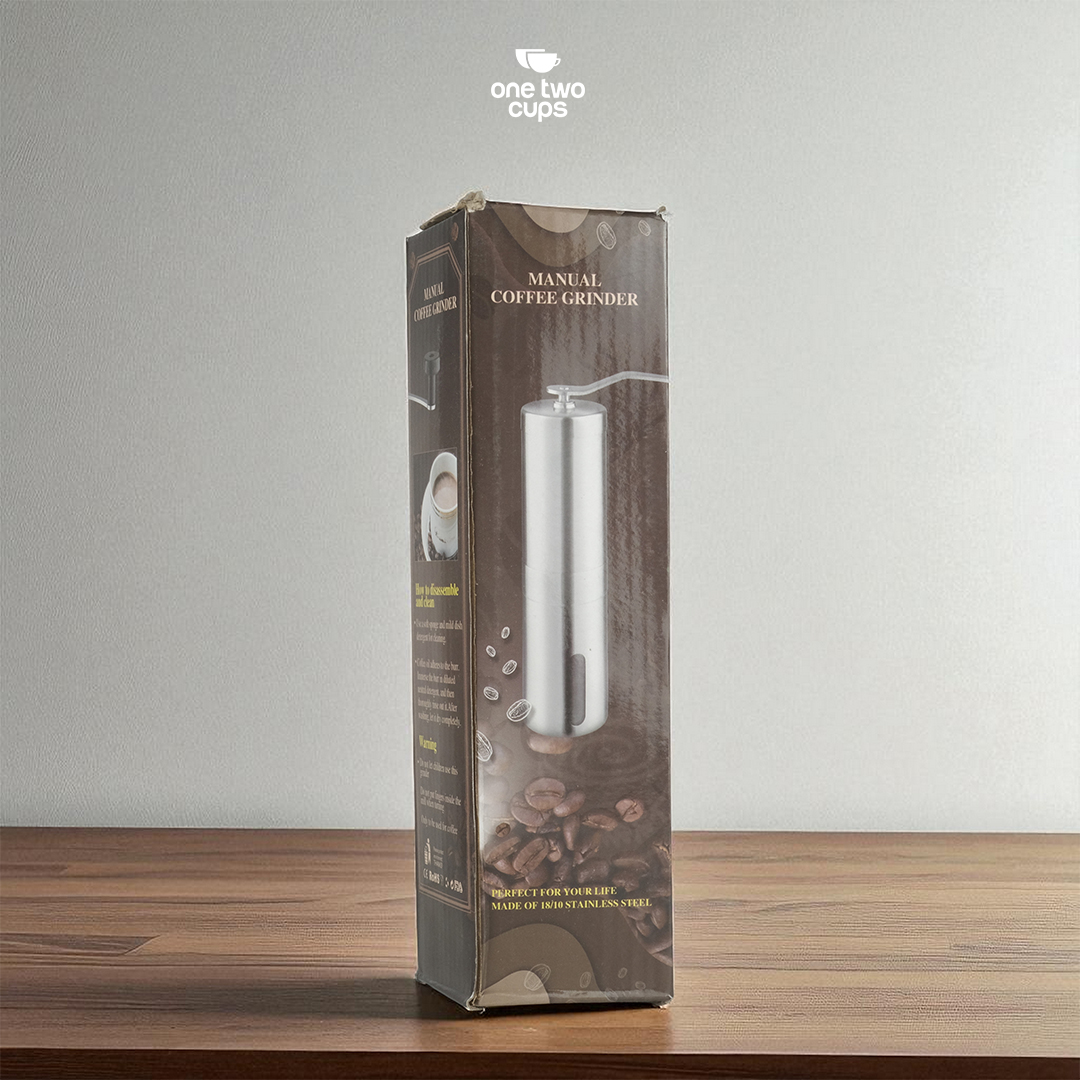Gambar produk One Two Cups Alat Penggiling Kopi Manual Coffee Grinder Adjustable - OTC48