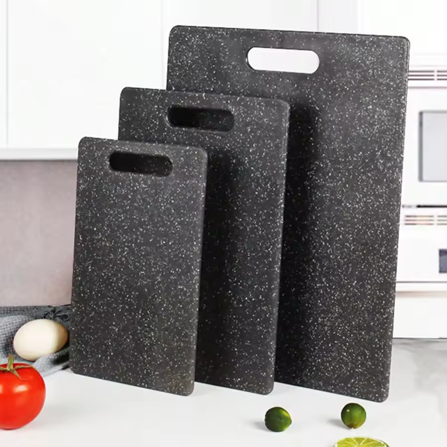 Gambar produk SDEEP Talenan Dua Sisi Imitation Marble Texture PP Cutting Board L - SPLM