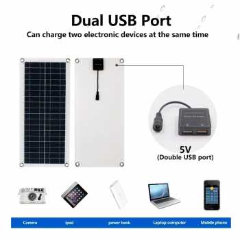 Gambar produk SOLA Solar Panel Polycrystalline Modul DIY Power Bank 18V 10W - SL18V