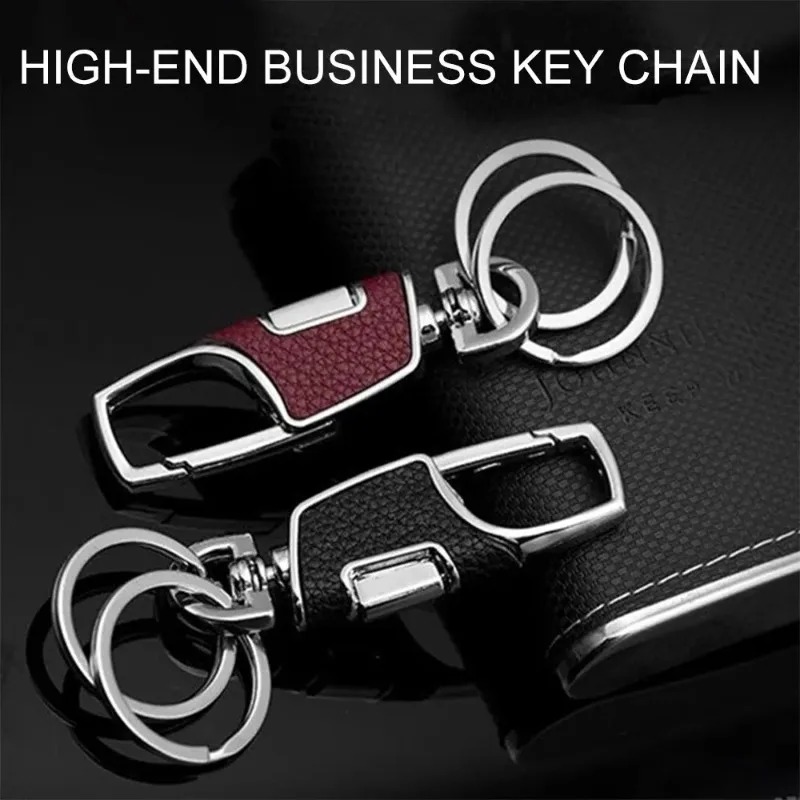 Gambar produk SINNYA Karabiner Gantungan Kunci Zinc Alloy Double Ring Carabiner - SN-25