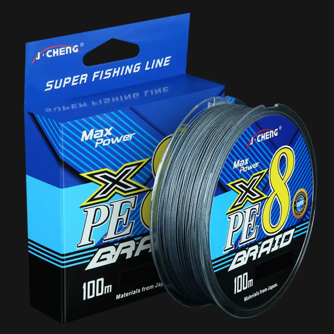 Gambar produk J-Cheng Senar Pancing PE 8 Braided Strand Fishing Line 100M 8.0 - JC583