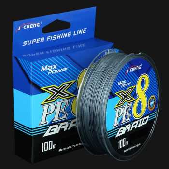 Gambar produk J-Cheng Senar Pancing PE 8 Braided Strand Fishing Line 100M 8.0 - JC583
