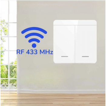 GGBEE Saklar Lampu Wireless Smart Switch 433MHz 3V 10A - GG-43