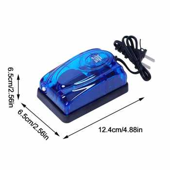 Gambar produk TEQIANG Aerator Pompa Oksigen Akuarium Oxygen Pump 60L Fish Tank 3.5W - AQ-708