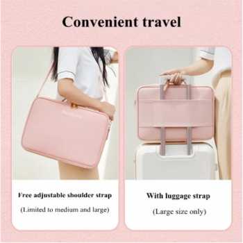 Gambar produk Biutte.co Tas Organizer Make Up Kosmetik Portable Travel Two Layer - EC40