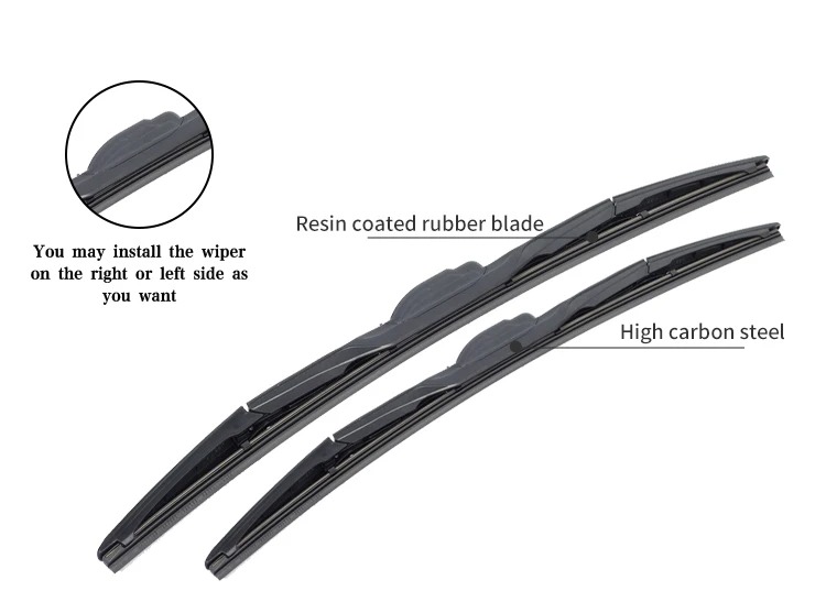 Gambar produk OTOHEROES Wiper Kaca Mobil Universal 3 Section 1 Pair 20 Inch - MTY30