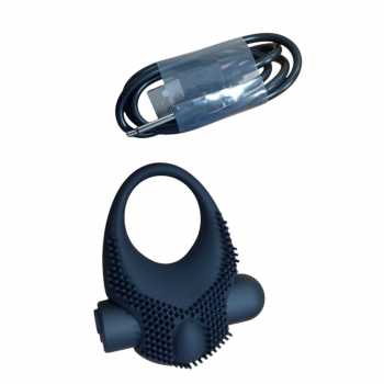 VIBRES Ring Relaksasi Pijat Elektrik Pria Silicone Ring 10 Vibration - VR10 Gambar produk VIBRES Ring Relaksasi Pijat Elektrik Pria Silicone Ring 10 Vibration - VR10