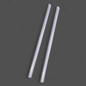 Gambar produk COOSTEE Seal Strip Penutup Celah Pintu Kaca Kamar Mandi PVC 50cm 6mm - C50