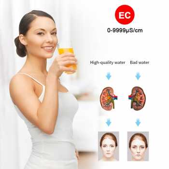 Gambar produk TOONEY Alat Pengetes Air Water Purity Quality Tester Digital 4in1 - TN359