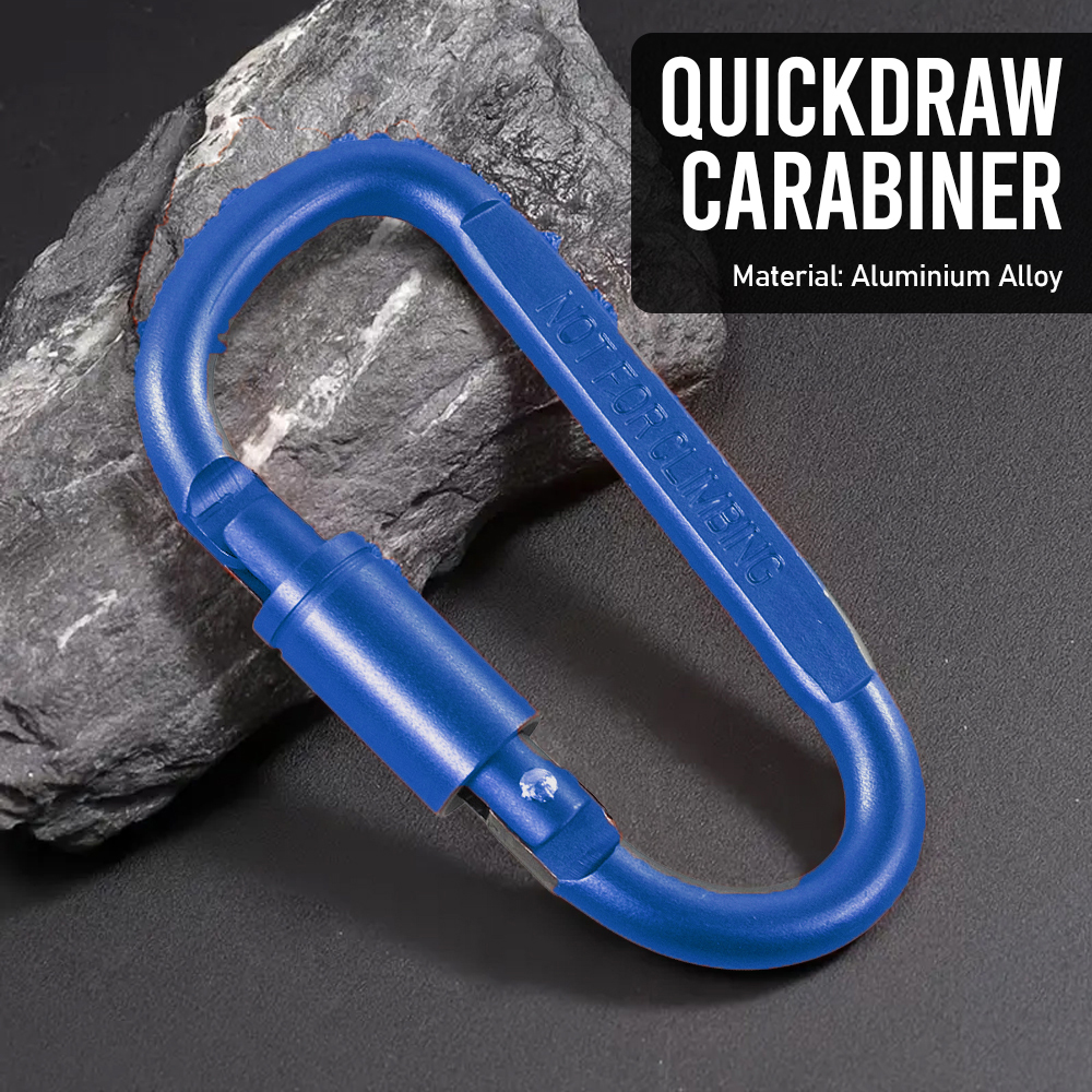 Gambar produk LIXADA Carabiner Gantungan Tas Quickdraw Aluminium Alloy - AT7600
