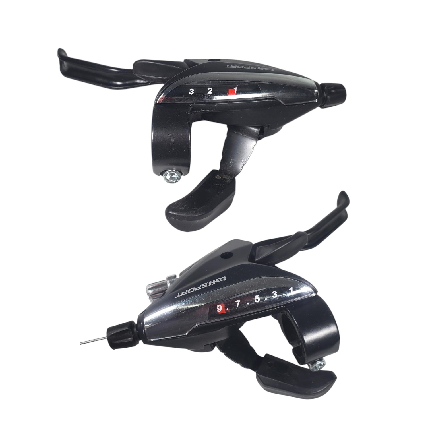 Gambar produk TaffSPORT Mezzo Shifter Handle Brake Rem Sepeda 2 PCS 9 Speed - ST-EF65