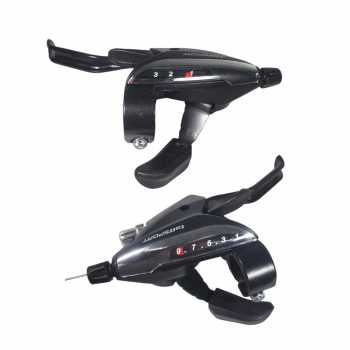 Gambar produk TaffSPORT Mezzo Shifter Handle Brake Rem Sepeda 2 PCS 9 Speed - ST-EF65