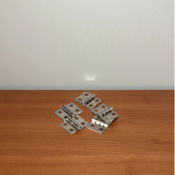 Gambar produk KitTrader Engsel Pintu Lemari Kabinet Door Hinge 4 Hole 10x8mm 40 PCS - KT581