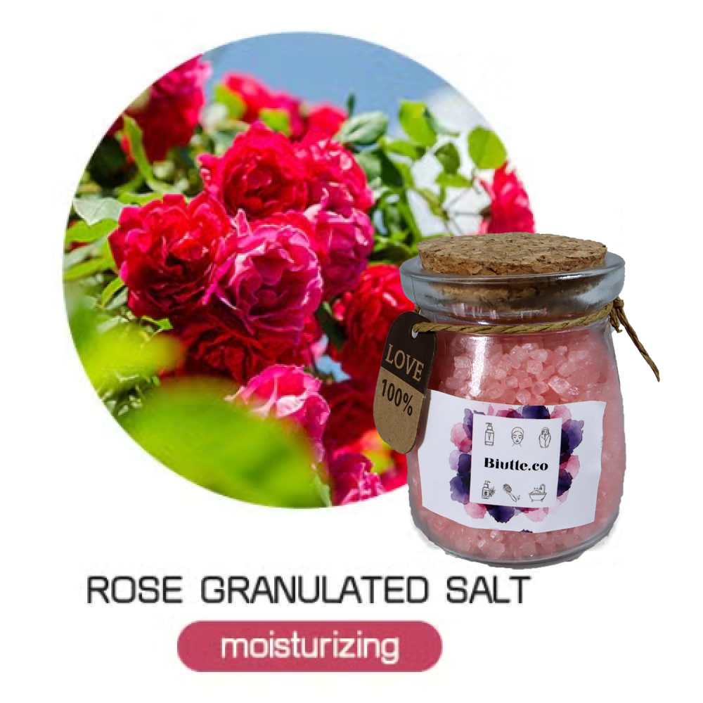 Gambar produk Biutte.co Garam Mandi Spa Aromaterapi Bath Salt 110g Rose - HK110