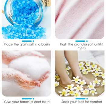 Gambar produk Biutte.co Garam Mandi Spa Aromaterapi Bath Salt 110g Rose - HK110