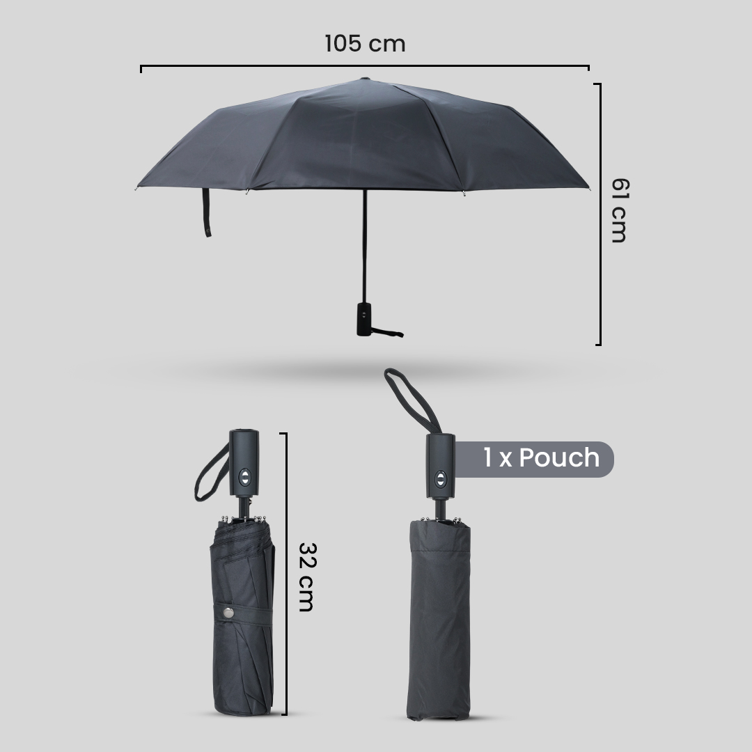 Gambar produk Rainscape Payung Lipat Buka Tutup Otomatis Anti UV 10 Bone 105cm - ZD001