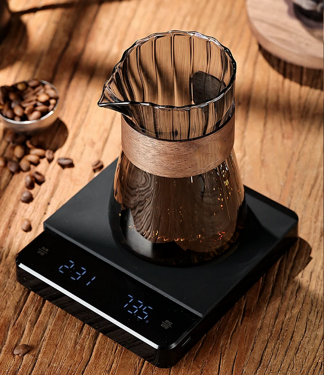 Gambar produk FMA Teko Kopi Pour Over Coffee Server Borosilicate Glass Carafe 500ml - FM-5ML2