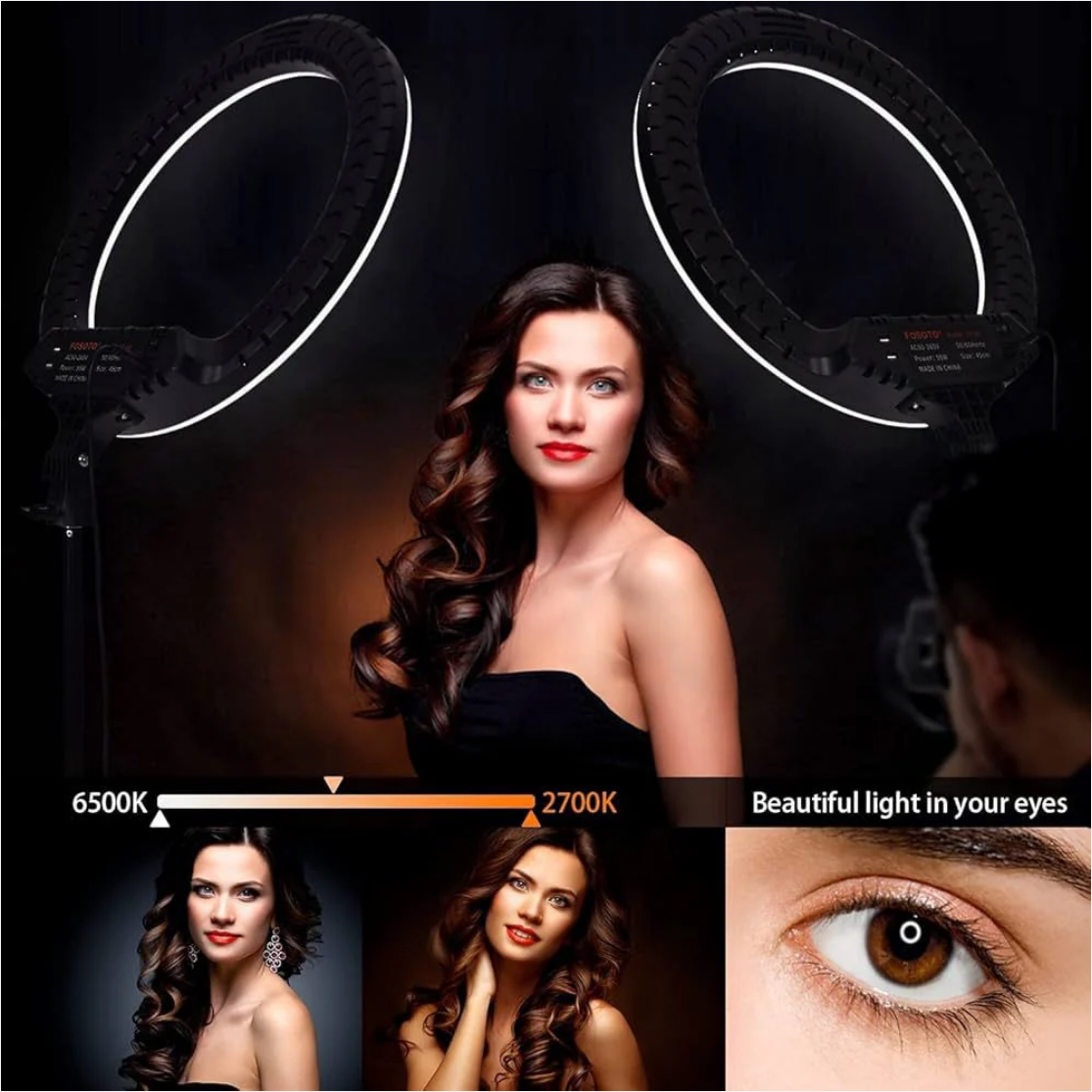 Gambar produk FMA Lampu Ring Light LED Three Color 2700-6500K 44cm with Remote - BD-460D