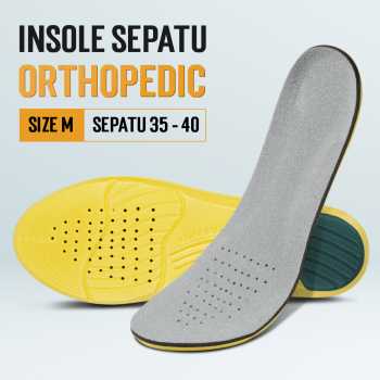 LUARMO Insole Sepatu Alas Kaki Orthopedic Running Cushion - L3