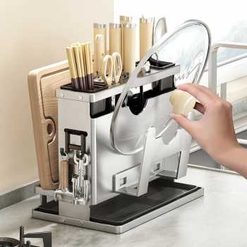 Gambar produk JoyHome Tempat Pisau Dapur Rak Penyimpanan Sendok Sumpit Organizer - JH-28
