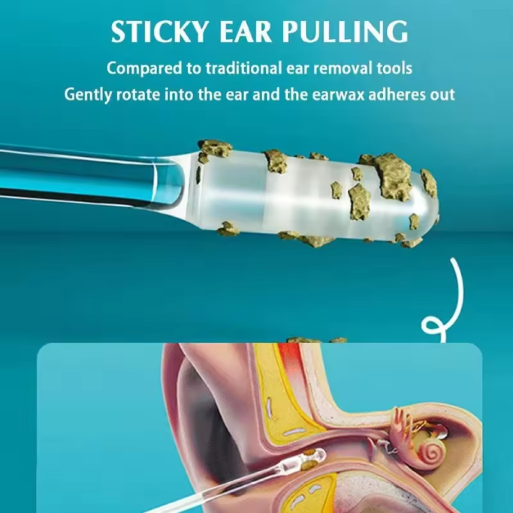Gambar produk Jays Korek Kuping Pembersih Telinga Silikon Silicone Cotton Bud - JS404