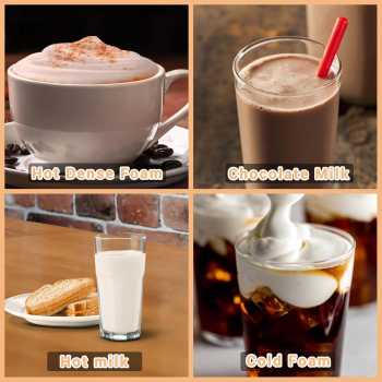 Gambar produk FMA Automatic Electric Milk Frother Stainless Steel 4in1 350ml 400W - FG-M05B