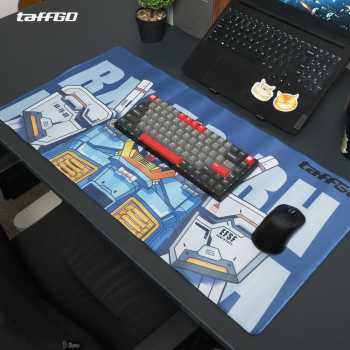 Gambar produk TaffGO Gaming Mouse Pad Gundam XL Desk Mat 800x400x2mm - KA-629