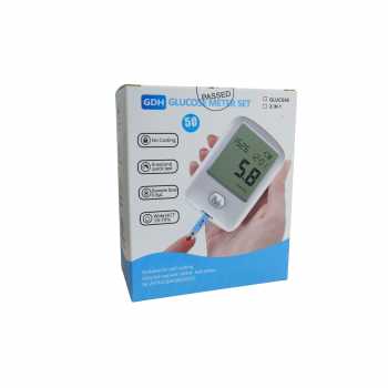 TaffOmicron Alat Cek Gula Darah Glucometer Kit 50 Test Strip - T30 Gambar produk TaffOmicron Alat Cek Gula Darah Glucometer Kit 50 Test Strip - T30