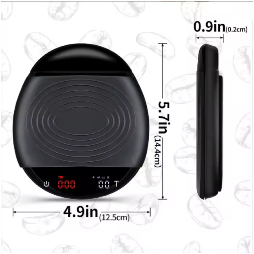 Gambar produk FREESIA Timbangan Kopi Digital Timer Coffee Scale 2kg 0.1g - K92E