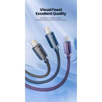 Gambar produk Toocki Kabel Data USB Lightning Multifungsi Fast Charging 2.4A 20W 1M - TXCL-SJ01