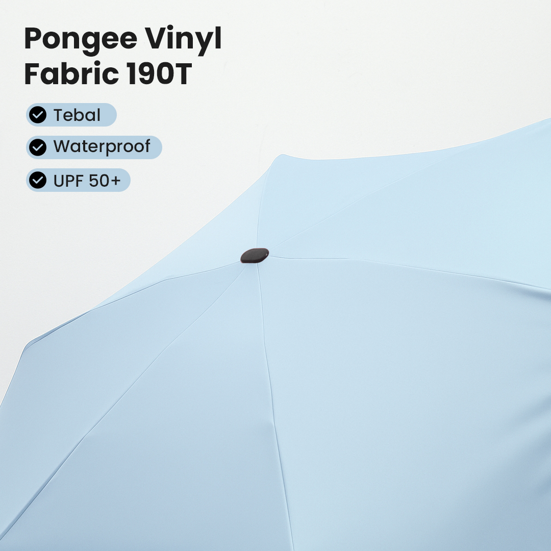 Gambar produk MUCAI Payung Lipat Kecil Portable Anti UV Waterproof UPF 50+ - 190T