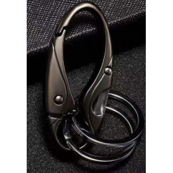 Gambar produk SINNYA Gantungan Kunci Karabiner Keychain Quickdraw Double Ring - SN-29