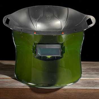 Gambar produk iRepairIt Helm Las Auto Dimming with Red Lens Transparent Welding Mask - IRI55T