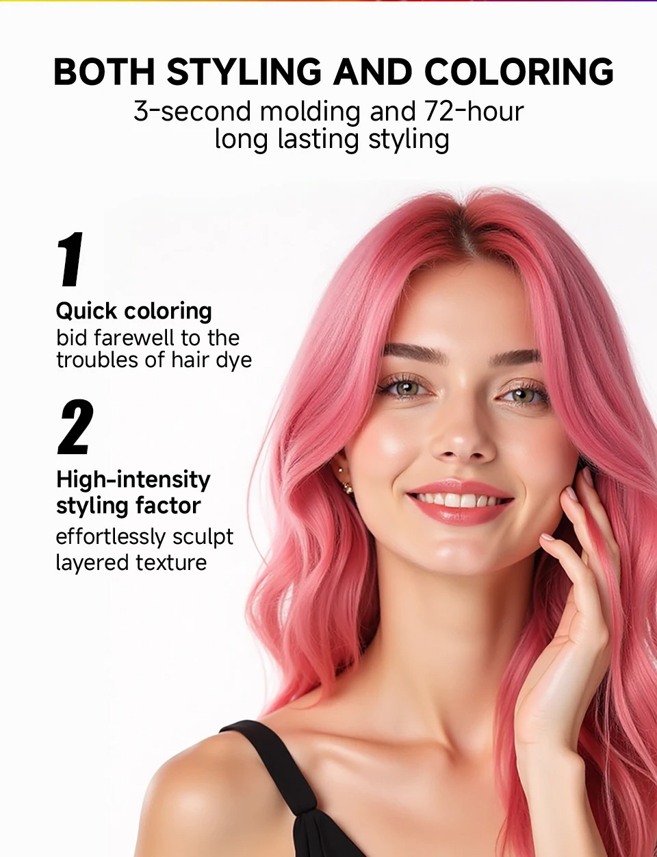 Gambar produk SEVICH Cat Rambut Temporer Temporary Color Wax Dye Hair Coloring 120g - SV89