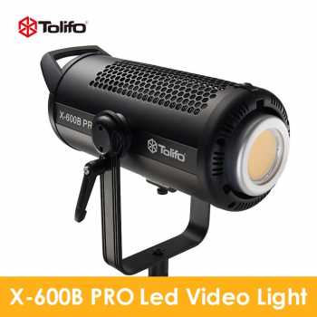 Tolifo Lampu Video LED Bi-Color COB Video Light 600W 6500K - X-600B PRO
