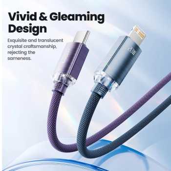 Gambar produk Toocki Kabel Data Type C to Lightning Fast Charging Braided 20W 1M - TXCTL-SJ03