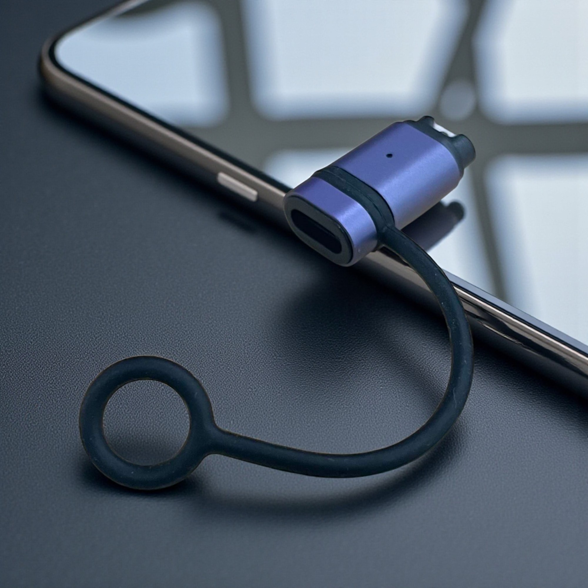 Gambar produk HUXUAN Charger Magnetik Adapter USB Type C for Garmin Fernix 7 6S Straight Head - HX12