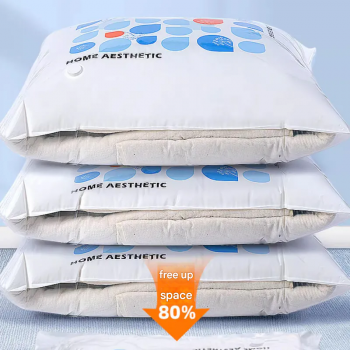 Gambar produk TRIPACK Kantong Plastik Vakum Pakaian Multifungsi Hand Roll 40x60cm Buggle - THR-10