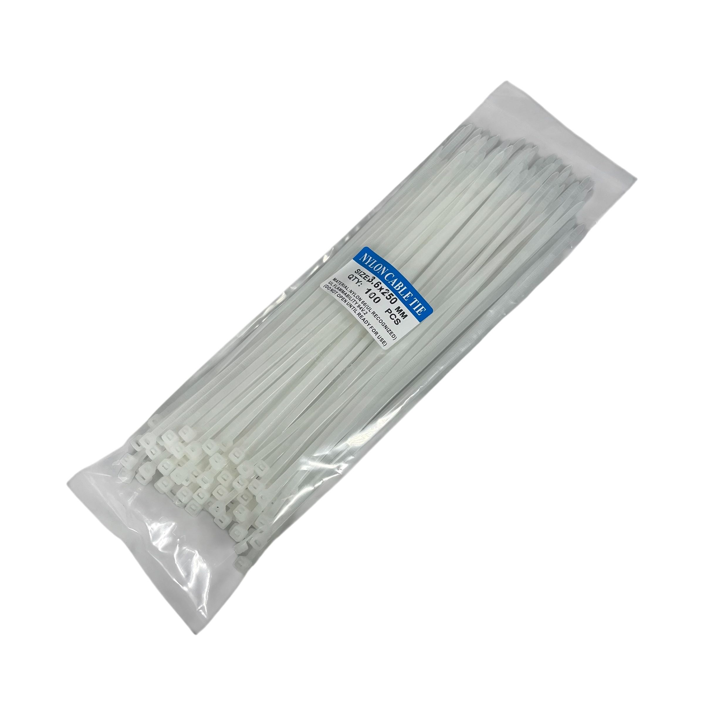 Gambar produk Taffware Kabel Ties Cable Nylon Multifunction 100 PCS 3.6x250mm - YQ835