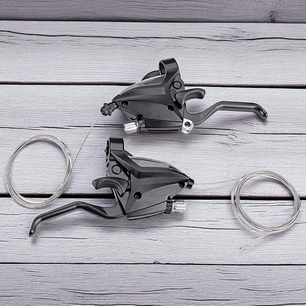 Gambar produk TaffSPORT Marvolt Speed Shifter Handle Brake Rem Sepeda 7 Speed 2 PCS - EF500-7